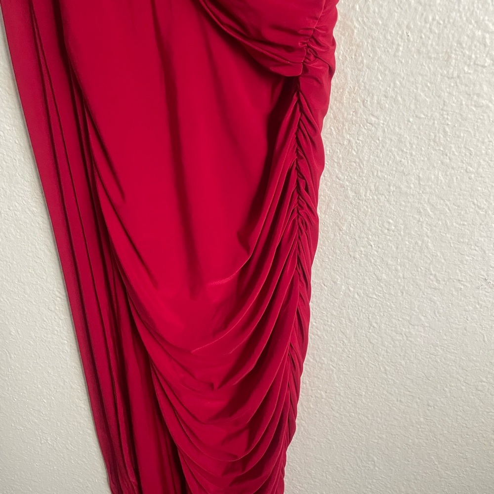 JLUXLABEL Multi-way Crimson Midi Dress - Picture 6 of 8